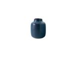 Dekovase Vase Lave Home ¿ 15,5 cm blau, blau, LIKE. BY VILLEROY & BOCH, Vasen