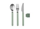 Besteck-Set MEPAL Besteck-Set Silueta, grün (nordic sage), Essbesteck-Sets