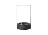 Windlicht Villeroy & Boch "Windlicht Manufacture Rock Home 25 Cm Schwarz", Schwarz, Kerzenhalter, Windlicht