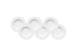 Pastateller Villeroy & Boch "Pastateller Royal ø 30.0 Cm 6Er Set Weiß", Weiß, Speiseteller