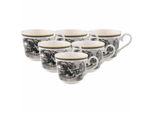Becher Villeroy & Boch "FrüHstüCkstassen Audun Ferme 350 Ml 6Er Set Bunt", Bunt, Porzellan, TrinkgefäßE, Becher