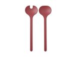 Besteck-Set MEPAL Salatbesteck Silueta, bunt (vivid mauve), Essbesteck-Sets