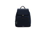 Rucksack TAMARIS Rucksack TAS Khiria, Damen, Gr. B/H/T: 26cm x 28cm x 9cm, blau (blau 500), Polyester, Rucksäcke Rucksack