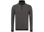 Troyer Solid "Troyer Sdduncan", Herren, Gr. Xxl, Schwarz, Obermaterial: 100% Baumwolle Co., Pullover Troyer