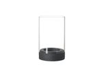 Windlicht Villeroy & Boch "Windlicht Manufacture Rock Home 20 Cm Schwarz", Schwarz, Kerzenhalter, Windlicht