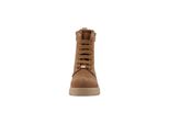 Stiefel Tom Tailor "Tom Tailor Winter Boots", Damen, Gr. 40, Sand, Polyester, Unifarben, Schuhe Stiefel