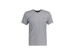T-Shirt Gant "T-Shirt Slim Shield V-NECK T-SHIRT 1Er Pack", Herren, Gr. 3XL, Grau, Obermaterial: 100% Baumwolle Co., Shirts T-Shirt