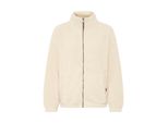 Sweatjacke Oxmo "Trainingsjacke Oxberina", Damen, Gr. M, Beige (Oatmeal), Obermaterial: 100% Polyester Pes., Sweatjacken Sweatjacke