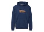 Kapuzenpullover Blend "Kapuzenpullover Bhsweatshirt", Herren, Gr. M, Blau (Marineblaus), Obermaterial: 55% Polyester Pes. 45% Baumwolle Co., Pullover Kapuzenpullover