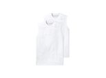 Unterhemd Schiesser "Unterhemd Essentials 2Er Pack", Herren, Gr. 3XL, N-Gr, Weiß, Obermaterial: 100% Baumwolle Co., Unterhemden Unterhemd