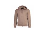 Sweatshirt Emporio Armani "Sweatjacke Basic Terry", Herren, Gr. M, Beige, Obermaterial: 60% Baumwolle Co. 40% Polyester Pes., Sweatshirts Sweatshirt