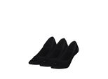 FüßLinge Calvin Klein "Ck Women Footie Lc", Damen, Gr. 39-42, Schwarz, Baumwollmischung, Normal, Socken