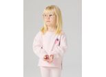 Sweatshirt name it "Nmfbissine LS Nreg SWE UNB BOX Pb", MäDchen, Gr. 92, Rosa (Tender Touch), Sweatware, Obermaterial: 100% Baumwolle, Bedruckt, Normal Normal, Rundhals, Sweatshirts Sweatshirt