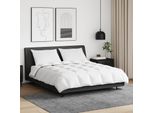 Schlussverkauf WinterBettdecke mit Kissen 3 Stück - Winter-Duvet-Set - - moderne Bettwäscheset - Weiß Daunenfeder C5998
