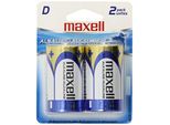 Maxell Alkaline Batterie, Mono D, 2Er Blister
