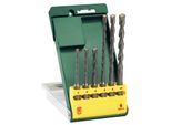 Bosch Sds-Plus S2 - Punta Per Trapano - Inserto Per Martello - 6 Pezzi - 5 Mm, 6 Mm, 8 Mm, 10 Mm - Sds-Plus - Lunghezza: 160 Mm, 110 Mm