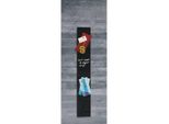 Sigel GL100 Lavagna Magnetica In Vetro Artverum - Nero, 12 X 78 Cm