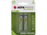 Agfaphoto - Batterie 2 X Aa-Typ - Nimh - (Wiederaufladbar) - 2300 Mah