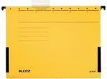 Leitz 1986-00-15 1986 Borsa Appendibile Alpha® - Con Alamari Laterali, Cartone Pendarec, Giallo