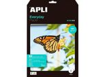 Apli - Carta Fotografica Everyday Ft A4, 180 G, Confezione Da 20 Fogli