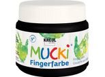 Kreul Vernice Per Dita "Mucki"", Nero, 150 Ml"