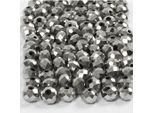Creativ Company Facette Perlen Metallic Gray, 100..