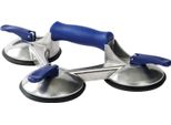 Sollevatore Ad Aspirazione Bohle Capacità Di Carico Larghezza 100Kg Diametro Testa 120Mm Corpo In Alluminio A 3 Teste Linea Blu - 603.0BL