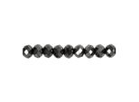 Creativ Company Facette Perlen Metallic Black, 100..