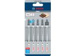 Lama Per Seghetto Alternativo Pro Hardwood Clean T101AIF, 100 Mm, 5 Pz.