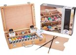Royal Talens 2840510 Royal Talens Set Di Colori Ad Olio In Legno Van Gogh Basic