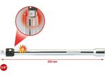 Ks Tools 1/4" Chromeplus Prolunga Con Blocco 250 Mm - 919.1406"