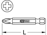 Ks Tools 1/4 Bit,75Mm,Ph1, 911.7530