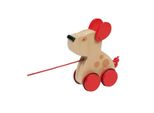 Goki 54942 Gioco Per Cani Luhna, Naturale/Rosso (1 Pezzo)