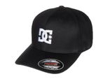 Dc Shoes Flexfit Cap Star 2 Nero Bianco, Taglia: L-XL