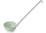 Mestolo Forato Riess Ø9Cm Smalto Verde Nilo Pastello