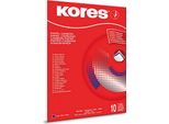 Kores KD7529086 Carta Blu A4 10 Fogli Blu