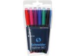 Schneider 196796 Topliner 967 Fineliner Confezione Da 6 Pezzi
