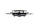 Syntrox Design Raclette Lille Con Piastra In Vetroceramica Per 6 Persone Grill