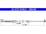 Ate 24.3727-0196.2 - Cavo Freno A Mano Oe 1T0 609 721 L Per Touran (1T)