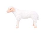 Giocattolo Di Peluche Pecora In Piedi Peluche Bianco Xxl