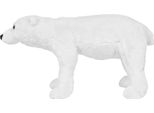 Vidaxl Giocattolo Di Peluche Orso Polare In Piedi Peluche Bianco Xxl