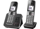 Telefono Cordless Duo Dect Con Segreteria Telefonica Panasonic Kxtgd322Frg