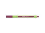 Schneider 191019 Fineliner Line-Up - 0,4 Mm, Rosso Carminio
