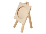 Creativ Company Portafoto In Legno Su Asino, 13,2X11,5 Cm