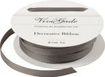 Vivi Gade Vivi Gade Nastro In Gros Grain 5 Mm 15 M Grigio