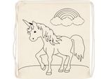 Creativ Company - Creativ Company - Borsa Fitness Unicorno 37X40 Cm