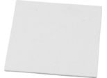 Pannello Di Tela 12,5 X 12,5 X 0,3 Cm, Ciascuno Bianco