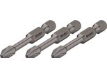 Cacciaviti A Percussione E A Macchina Bit Di Torsione 2216SLG-PZ3/3 ∙ Esagono Cavo Da 1/4 Di Pollice (6,3 Mm) ∙ Profilo Pozidriv Pz ∙ 3 Pezzi ∙ Sw PZ3