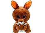 Ty Beanie Boos Glubschi 24 Cm M Glubschi Canguro Kipper Con Cucciolo Peluche Medio