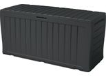 Keter Marvel Plus - Contenitore Da Giardino 270 L - 116,7 X 44,7 X 57 Cm - Grafite